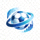 世界杯平台官方Logo - 足球与地球组合标志